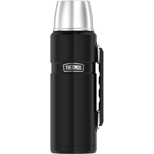 Picture of THERMOS® Stainless King Insulated Beverage Bottle 1.2L - charcoal black polished