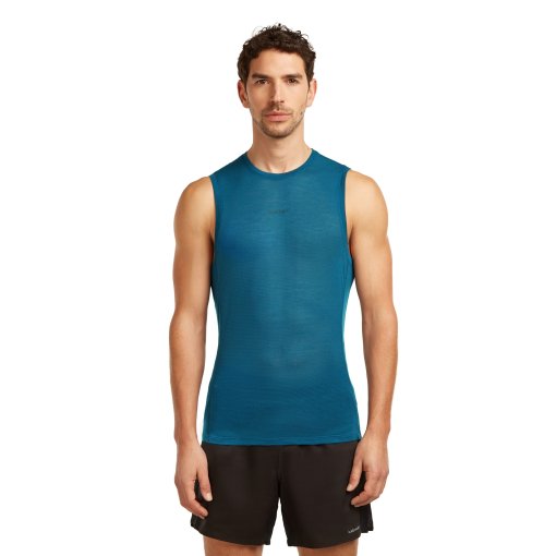 Picture of Icebreaker Merino 75 Cool-Lite™ Featherlight™ Tank Top Men - Atlantis