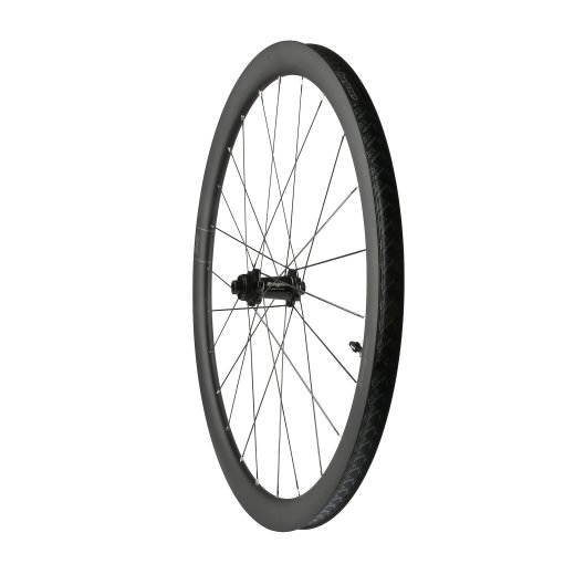 Photo produit de Hope Roue avant RX40 en carbone Gravel | Pro 5 Straight Pull | Centerlock | Hookless | 12x100 mm - noir