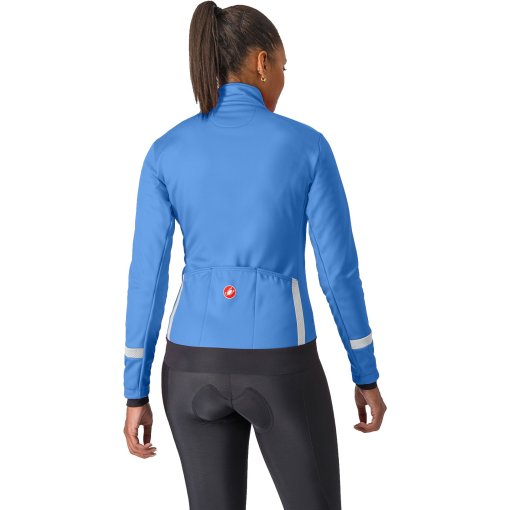 Castelli Dinamica 2 Jacket Women - indigo blue/silver grey 497