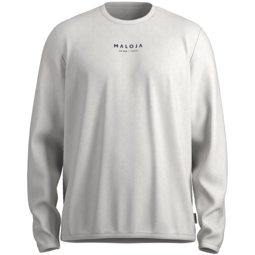 Foto de Maloja Camiseta de Manga Larga Hombre - ZenoneM. Mountain - shaded white 1148