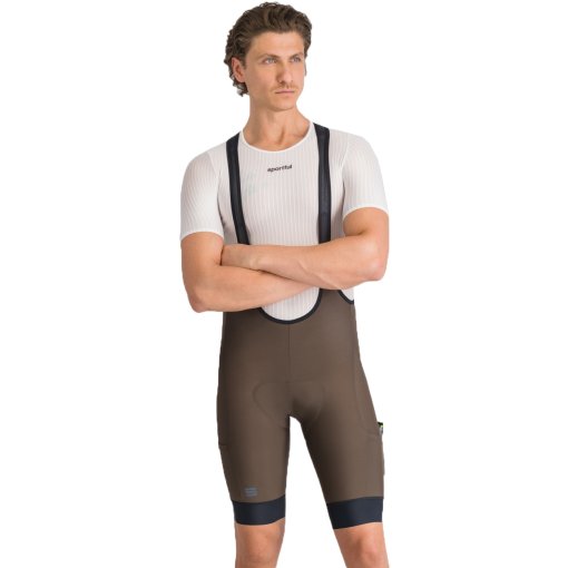 Zdjęcie: Sportful Giara 2 Legginsy rowerowe z szelkami Mężczyzna - 268 Midnight Mocha