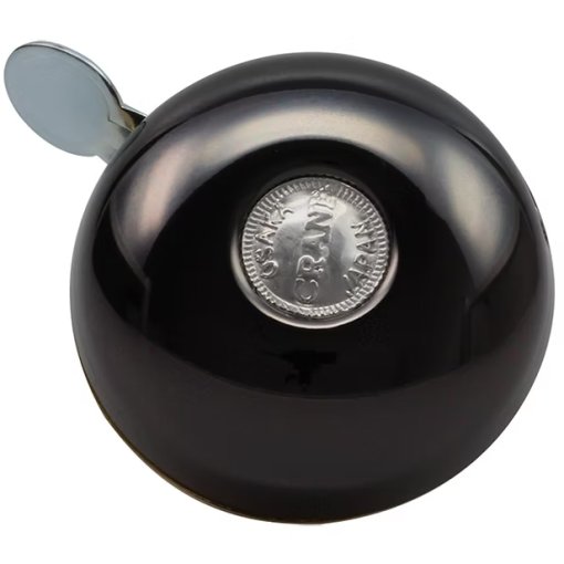 Foto van Crane Bell Co. Riten Fietsbel - Steel Band Mount - neo black