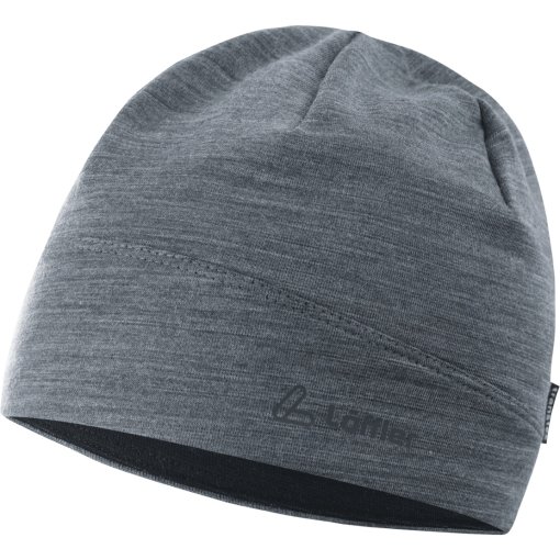Foto de Löffler Gorra - Merino Wool - grey melange A09