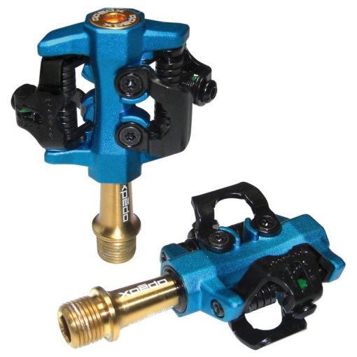 Immagine prodotto da Xpedo CXR Pro Ti Clipless Pedal - blue/gold