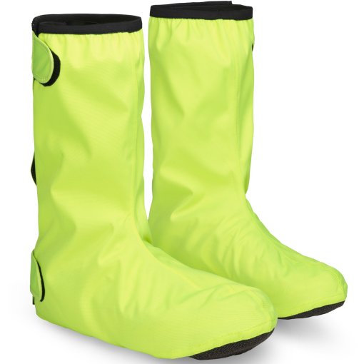 Foto de GripGrab Cubrezapatos Impermeables - DryFoot 2 Everyday - Yellow Hi-Vis