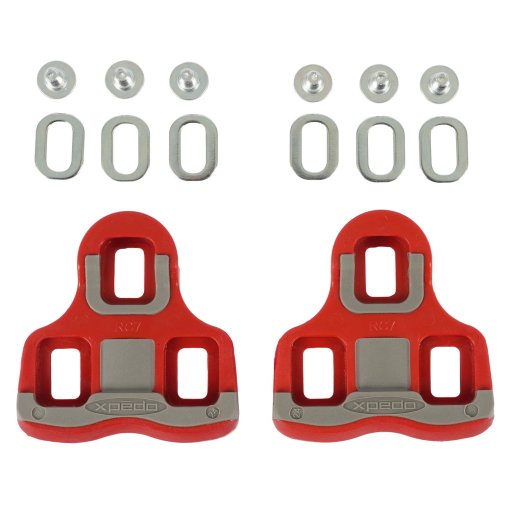 Produktbild von Xpedo Thrust 7 Cleat Set 6° Float Pedalplatte