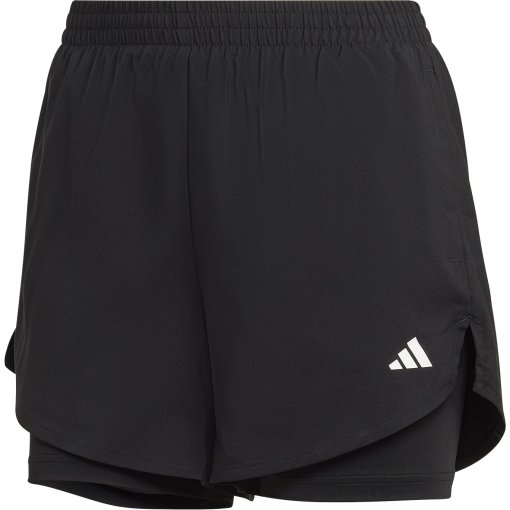 Foto de adidas  Pantalones cortos Mujer - AEROREADY Made for Training Minimal 2-In-1 - negro/blanco HN1044