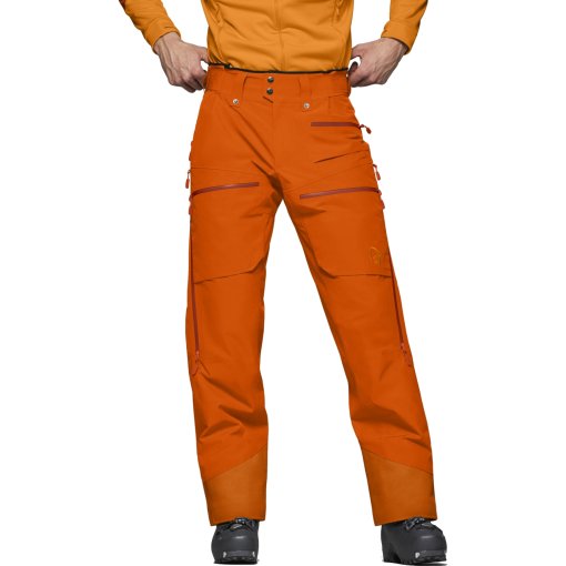 Produktbild von Norrona lofoten Gore-Tex insulated Hose Herren - Gold Flame