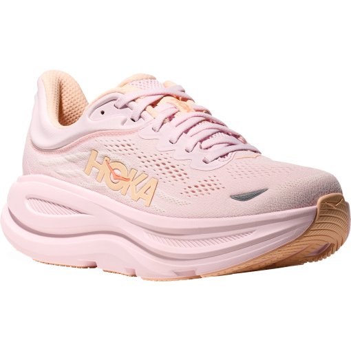 Productfoto van Hoka Bondi 9 Hardloopschoenen Dames - lilac cream / tangerine glow