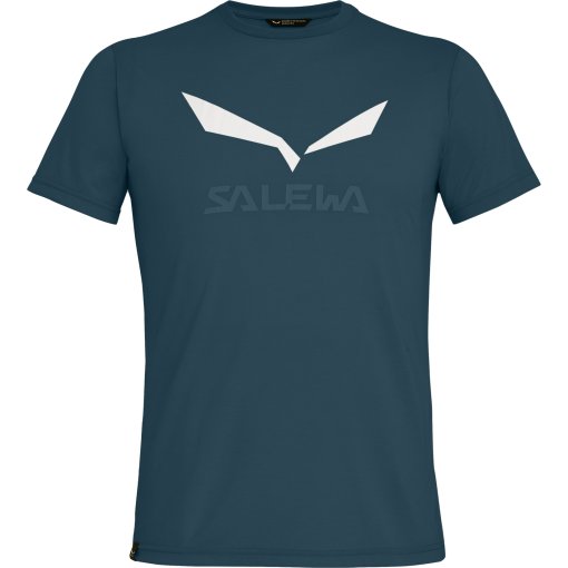 Foto de Salewa Camiseta Hombre - Solidlogo Dry - pond blue 8770