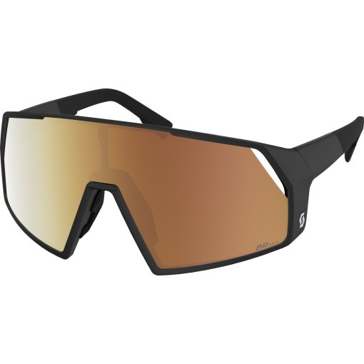 Productfoto van SCOTT Pro Shield Light Sensitive Zonnebril - black - AMP LS gold chrome S1-3