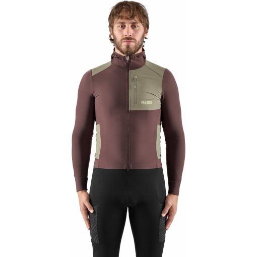 Foto de PEdALED Chaqueta con Capucha Hombre - Odyssey - Marrón