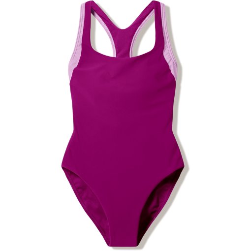 Picture of Speedo Colorblock Racerback Swimsuit Women - berry cool
