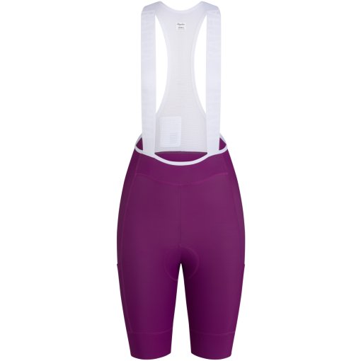 Picture of Rapha Pro Team Cargo Bib Shorts Women - deep magenta/white