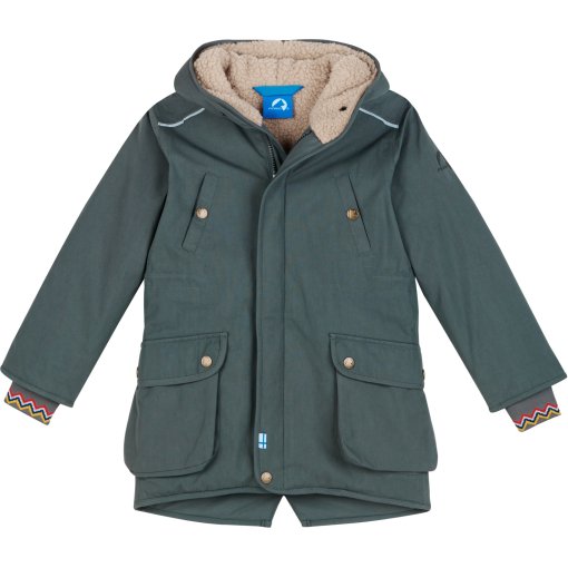 Photo produit de Finkid Parka d&#039;Hiver Enfant - TUULIKKI - dark sage