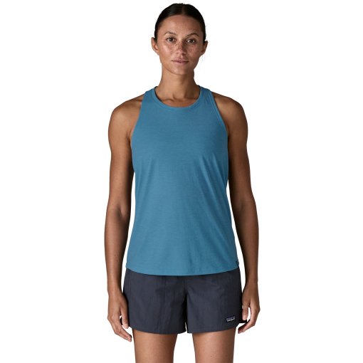 Photo produit de Patagonia Cap Cool Trail Débardeur pour femmes - Shore Blue