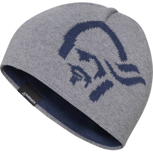 Foto de Norrona Gorro - /29 mid cotton logo - Grey Melange