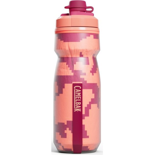 Produktbild von CamelBak Podium Dirt Chill Isolierte Fahrradflasche 620ml - berry digi camo