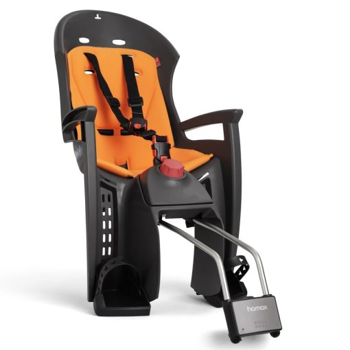 Produktbild von Hamax Siesta Fahrrad-Kindersitz - Grey/Orange