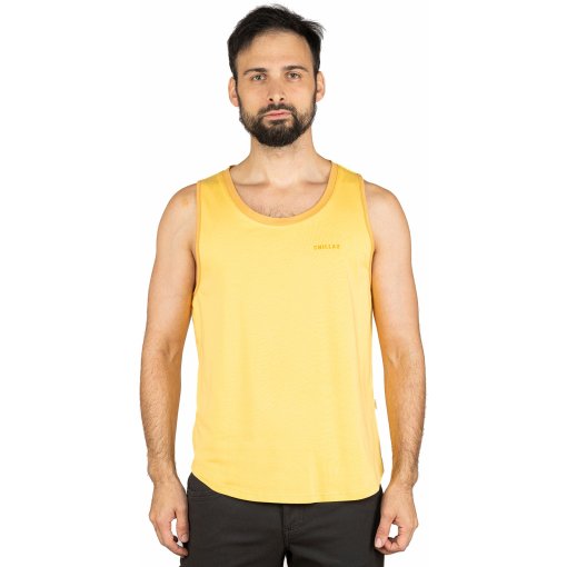Photo produit de Chillaz Débardeur Homme - Palau Carabiner Logo - yellow