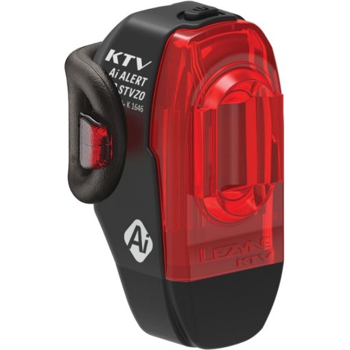 Photo produit de Lezyne Lumière Arrière Vélo - KTV PRO Ai Alert StVZO - noir