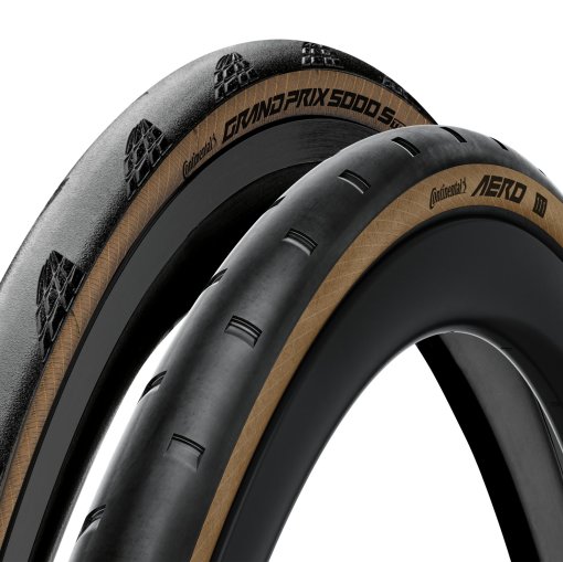 Produktbild von Continental AERO 111/GP 5000 S TR Faltreifen - Tour de France 2026 Race Set - 29/30-622 - black/transparent