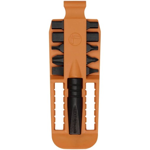 Photo produit de Leatherman Bit Kit #3 Jeu de mèches - Orange/Noir