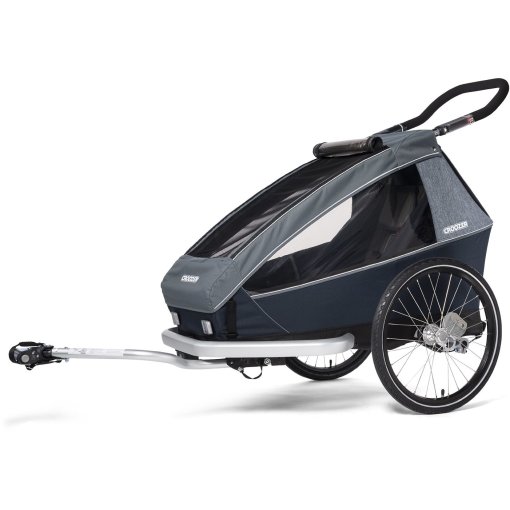 Immagine prodotto da Croozer Kid Vaaya 1 - Carrello Bici Bambini - graphite blue