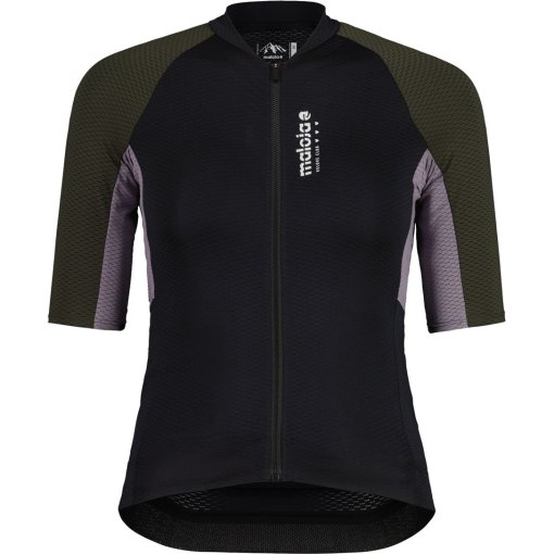 Foto de Maloja Maillot de Manga Corta Mujer - CapanneM. Roadbike - deep black multi 8862