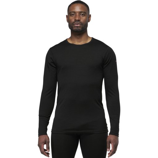 Photo produit de Devold Breeze Merino 150 Chemise à manches longues pour hommes - 950A Noir