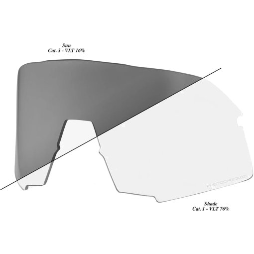 Foto de 100% Lente Intercambiable - S3 - Photochromic Clear / Smoke