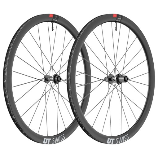 Immagine prodotto da DT Swiss ARC 1100 DICUT db 38 Set di Ruote - 28&quot; | Carbon | Clincher | Centerlock - 12x100mm | 12x142mm - HG-L / XDR