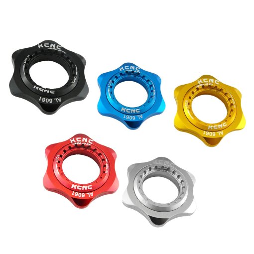 Productfoto van KCNC Center Lock Adaptor for 6-Bolt Brake Discs - 20T - AL 6061