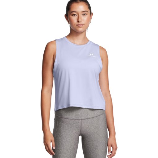 Foto de Under Armour Camiseta de Tirantes Corta Mujer - UA Vanish Energy - Celeste/White