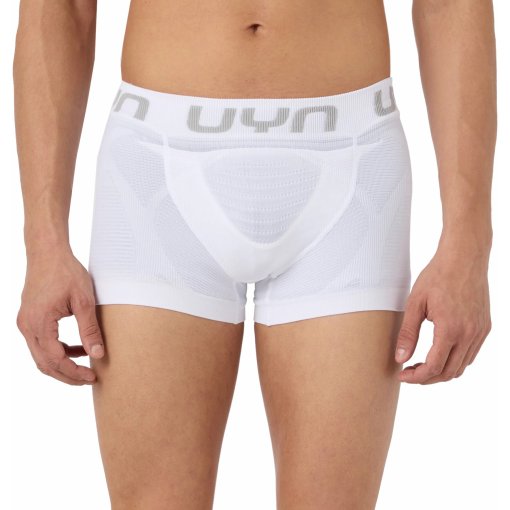 Foto de UYN Calzoncillo Bóxer 3″ Hombre - Position+ - Blanco