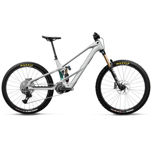 Produktbild von Orbea WILD LT M10 Mullet - 29&quot;/27.5&quot; E-MTB - 2027 - Smooth Silver (matt) - Escape Green Carbon (gloss)