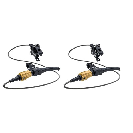 Photo produit de U-micro mobility Ensemble Frein à Disque - TS4 POWER | 4 Pistons - noir