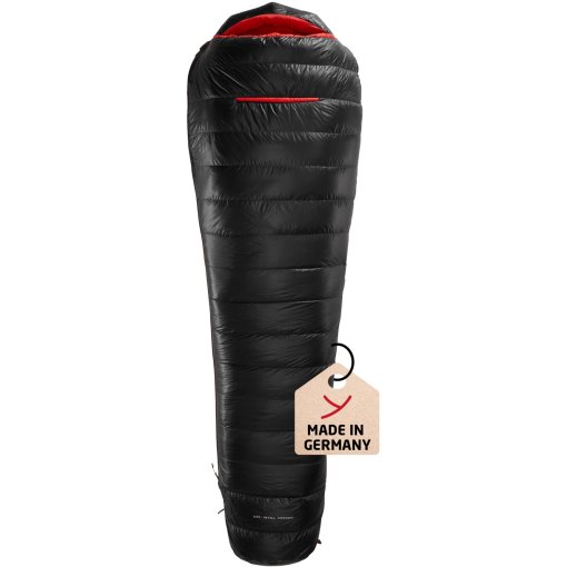 Produktbild von Nordisk VIB 400 XL Schlafsack - black/fiery red