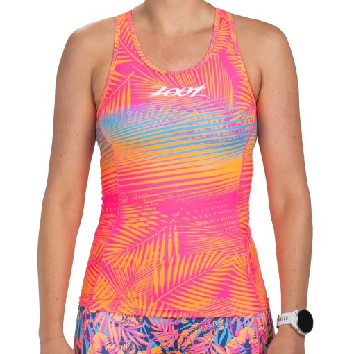 Foto de ZOOT Camiseta sin Mangas Triatlón Mujer - LTD Racerback - club aloha