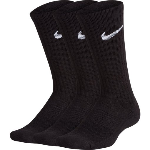 Slika izdelka Nike Performance Cushion Crew Otroške nogavice (3 pari) - black/white SX6842-010