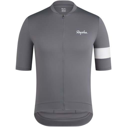 Produktbild von Rapha Core Kurzarmtrikot Herren - grau/weiß