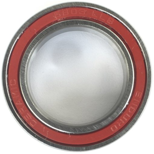 Foto de Enduro Bearings CH6803 LLB - ABEC 5 - Ceramic Hybrid Ball Bearing - 17x26x5mm