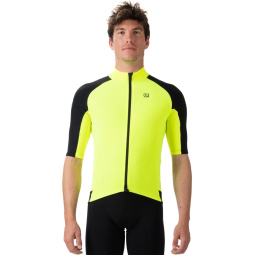 Foto de Alé Maillot de Manga Corta Hidrófugo Hombre - KLIMATIK K-TOUR 2.0 - fluo yellow