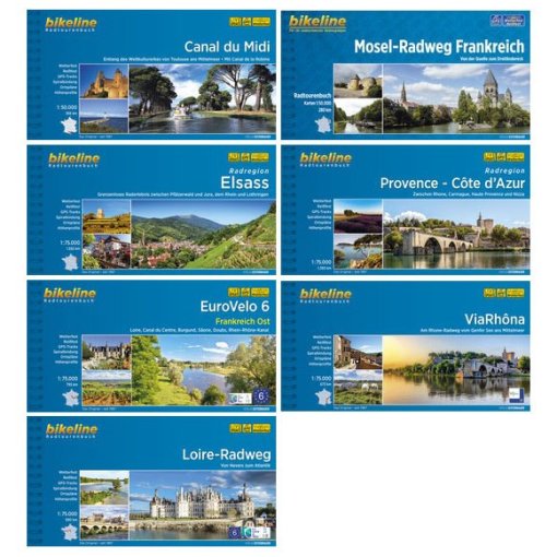 Immagine prodotto da Bikeline Bike Tour Books - France