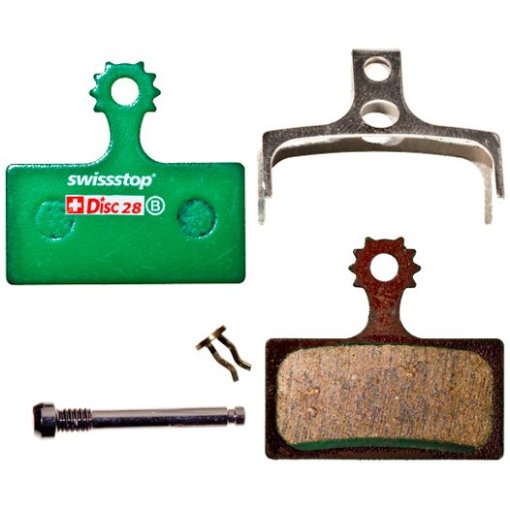 Immagine prodotto da SwissStop Guarnizioni per Freni - Disc 28 C per Shimano XTR / XT / SLX / Alfine / Deore / FSA K-Force / Afterburner / Rever MCX1