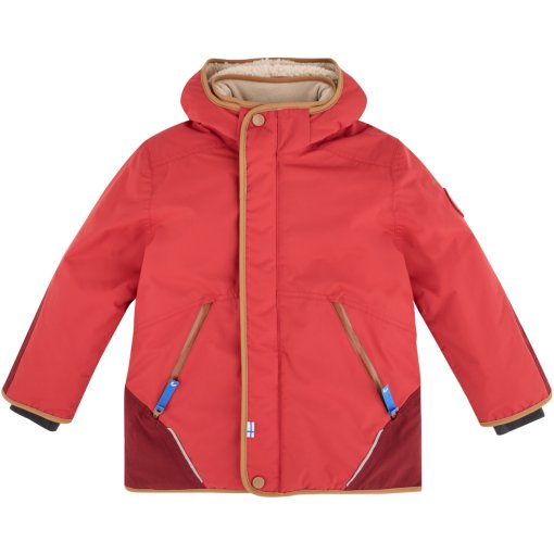 Picture of Finkid TALVINEN HUSKY Winter Jacket Kids - lava/almond