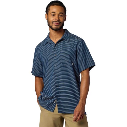 Photo produit de Marmot Eldridge Novelty Classic Chemise à manches courtes pour hommes - space stripe