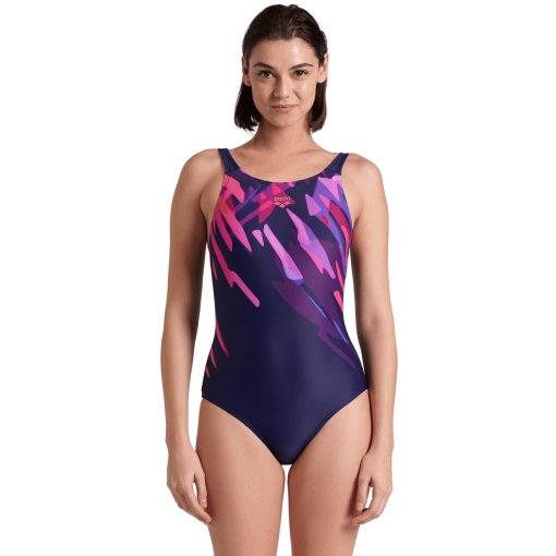 Produktbild von arena Feel Talea U Back Badeanzug Damen - Navy/Multi