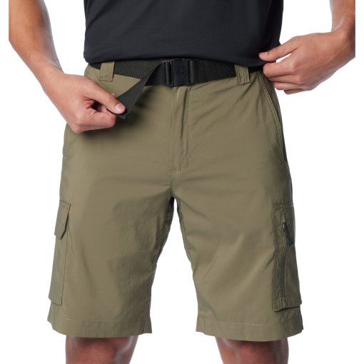 Produktbild von Columbia Silver Ridge Utility Cargo Shorts Herren - Stone Green - Länge 10&#039;&#039;